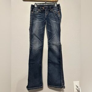 Silver Jeans Tuesday Bootcut Jeans Size 26 Length 33